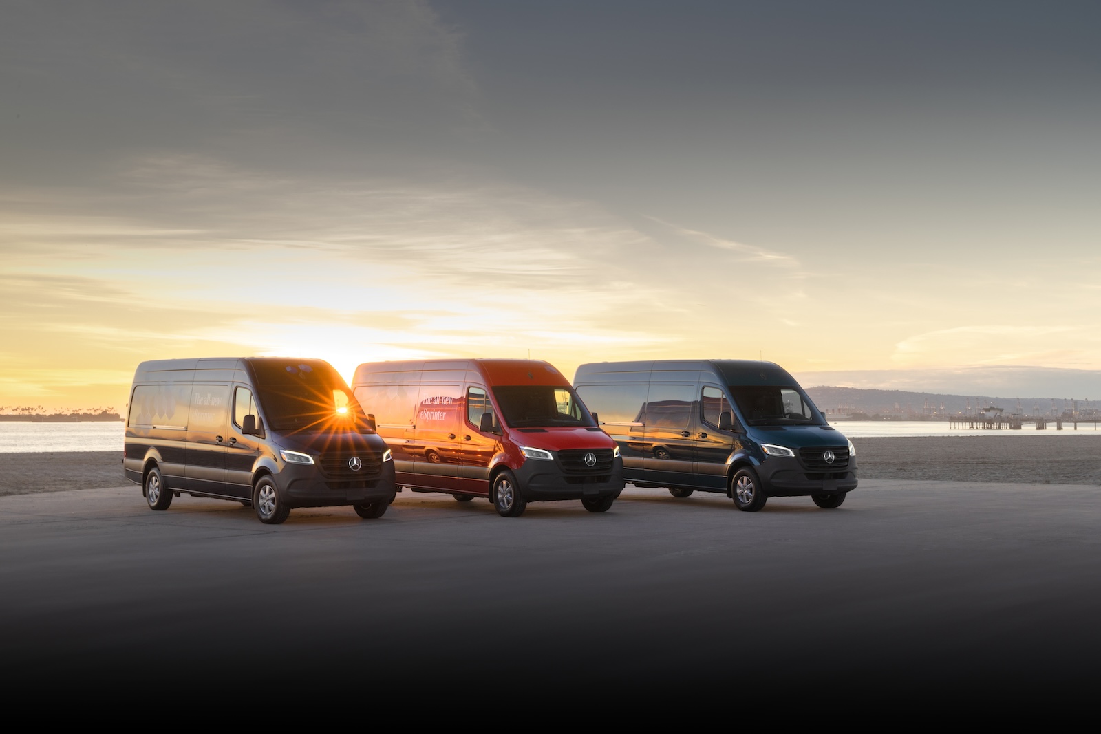 Disponible en plusieurs longueurs, le nouvel eSprinter monte également en gamme. © Mercedes-Benz Van